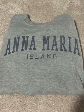 Anna Maria Island Grey Crewneck